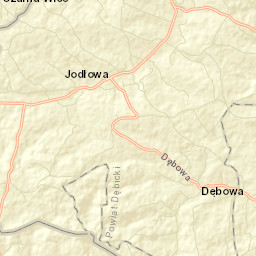 Jodłowa Street Map