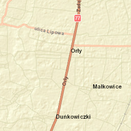 Orły Street Map