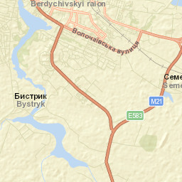Bistrik Street Map