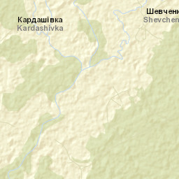 Kardashivka Street Map