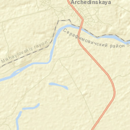 Archedinskaya Street Map