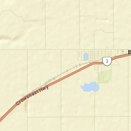 Bow Island Street Map