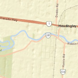 Headingley Street Map