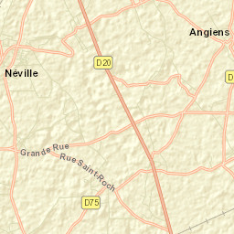 Néville Street Map
