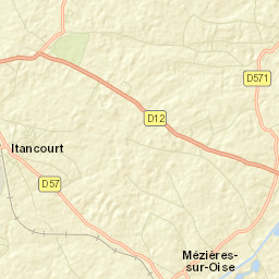Itancourt Street Map