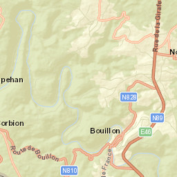 Bouillon Street Map