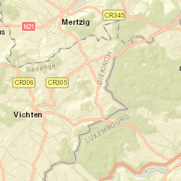 Mertzig Street Map