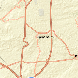 Spiesheim Street Map