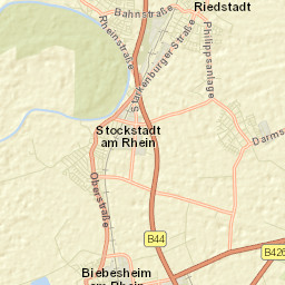 Stockstadt am Rhein Street Map