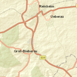 Groß-Bieberau Street Map