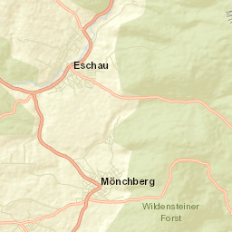 Eschau Street Map