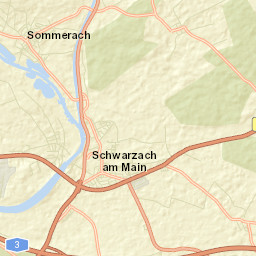 Sommerach Street Map