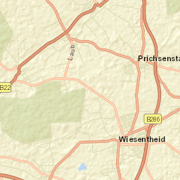 Prichsenstadt Street Map