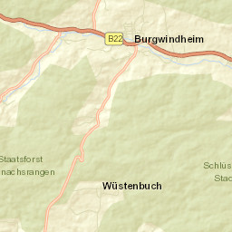 Burgwindheim Street Map