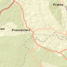 Prebitz Street Map
