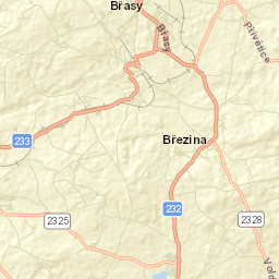 Břasy Street Map