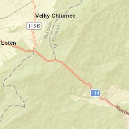 Okres Beroun Street Map