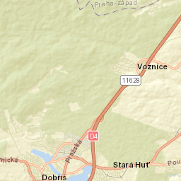 Stará Huť Street Map