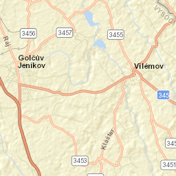 Golčův Jeníkov Street Map