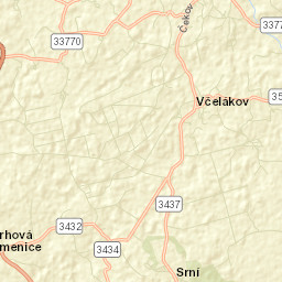 Okres Chrudim Street Map