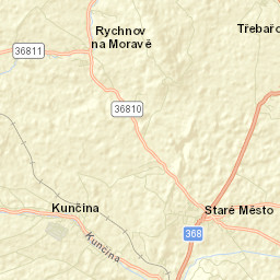 Kunčina Street Map