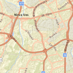 Okres Ostrava-město Street Map