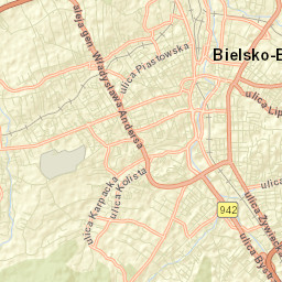 Bielsko-Biala Street Map