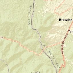 Targanice Street Map