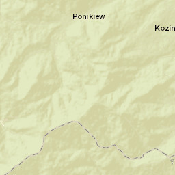 Ponikiew Street Map
