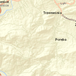 Poręba Street Map