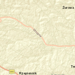 Żurowa Street Map