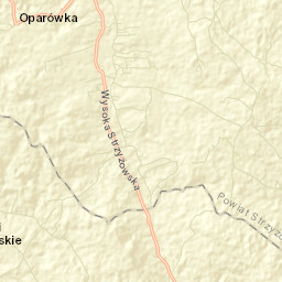 Wysoka Strzyżowska Street Map
