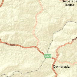 Domaradz Street Map