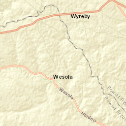 Wesoła Street Map