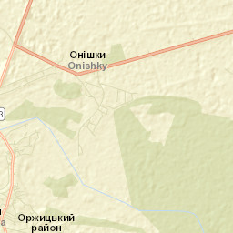 Orzhytsia Street Map