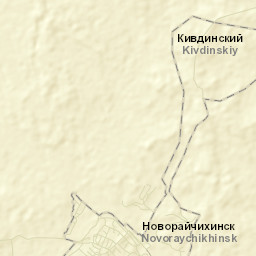 Novoraychikhinsk Street Map