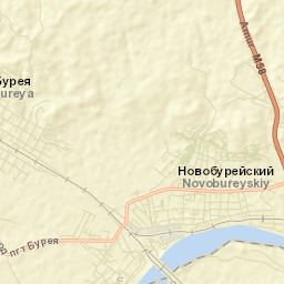 Novobureyskiy Street Map