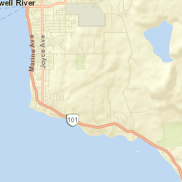 Powell River Street Map