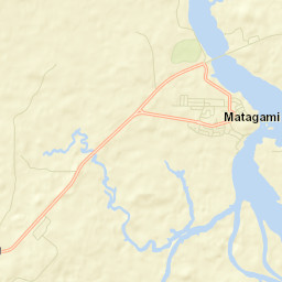 Matagami Street Map