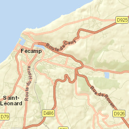 Saint-Léonard Street Map