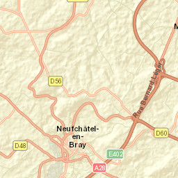 Neufchâtel-en-Bray Street Map