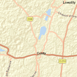 Conty Street Map