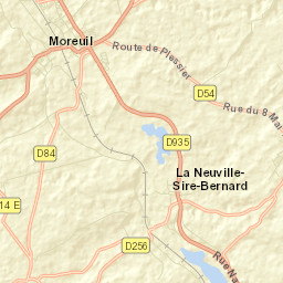 Moreuil Street Map