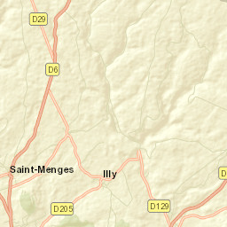 Saint-Menges Street Map