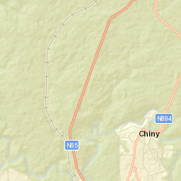 Chiny Street Map