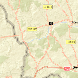 Beckerich Street Map