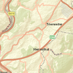 Trierweiler Street Map