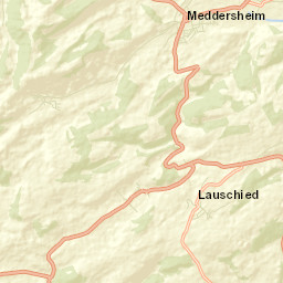 Meddersheim Street Map