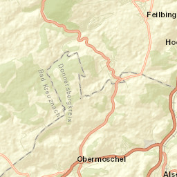 Obermoschel Street Map