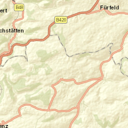 Fürfeld Street Map